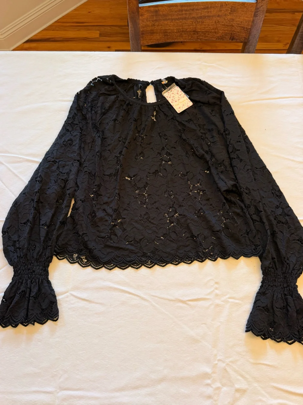Free People sheer floral
